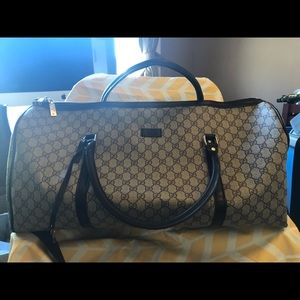 Gucci duffel bag